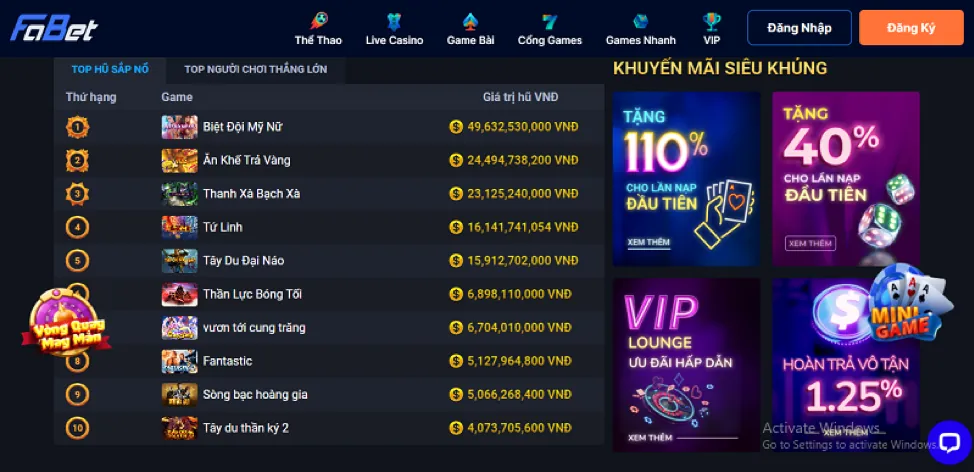 Quy trình đăng ký tài khoản v8club khuyến mãi